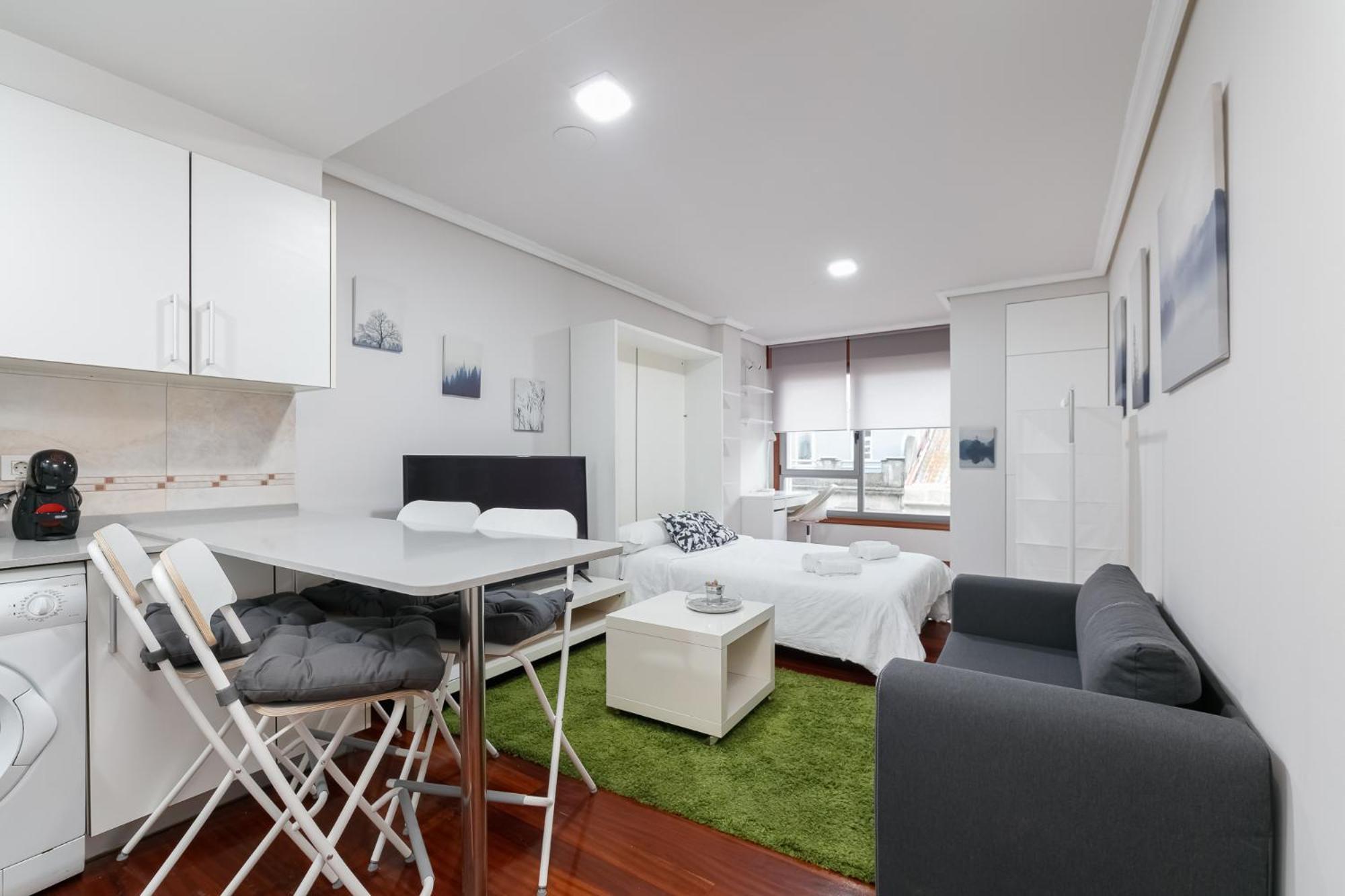Estudio Moderno Con Parking By Cabana Rentals Vigo Exterior foto